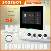 Staniot 433MHz Wireless Wifi 4G Smart Home Security Alarm System Kits For Garage and Residential Support Tuya and Samrtlife APP