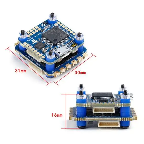 IFlight SucceX-E Mini F4 / 35A 4 في 1 ESC 2-6S Flight Stack (MPU6000) لروبوت FPV