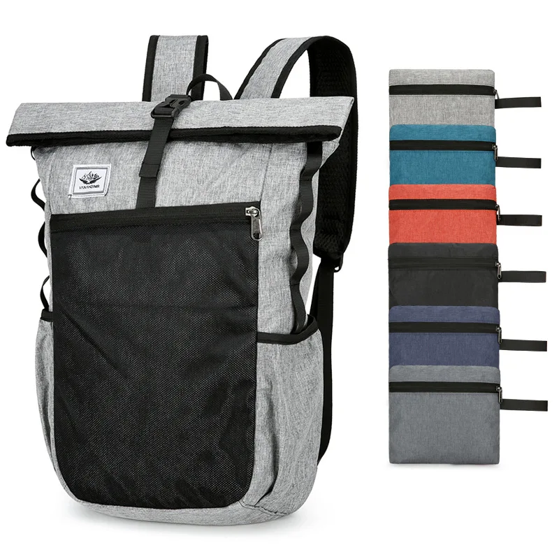 Outdoor ultra-light portable storage folding travel waterproof mountaineering outdoor backpack