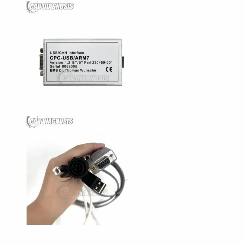 

For Toyota BT TruckCom Forklift Canbox CPC USB ARM7 diagnostic cable truck box diagnosis tool CAN Interface Can bus line