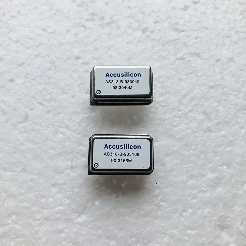 DAC 헤드폰 앰프 용 1PCS AS318-B-903168 /AS318-B-983040 Accusilicon 오리지널 크리스탈 발진기