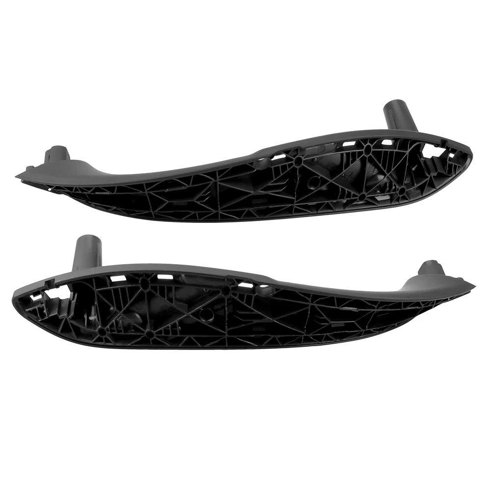 أسود الجبهة الخلفية اليسار/اليمين لسيارات BMW F30 F80 F31 F32 F34 F35 مقبض السيارة الداخلي لوحة الباب سحب غطاء الكسوة مقابض الأبواب الداخلية #6