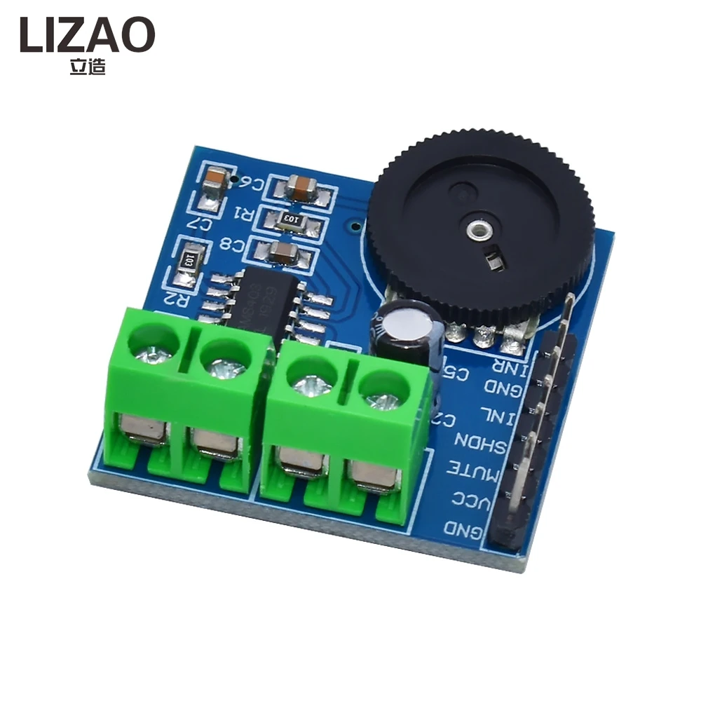 LIZAO PAM8403 5V 3W*2 Class D Digital Audio Amplifier Module Stereo AMP Volume Control Sound Board