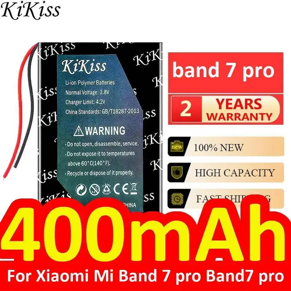 Watch Battery Fast Charging 310-400Mah For Xiaomi MI Band 1 2 3 4 5 6 7 8 Pro