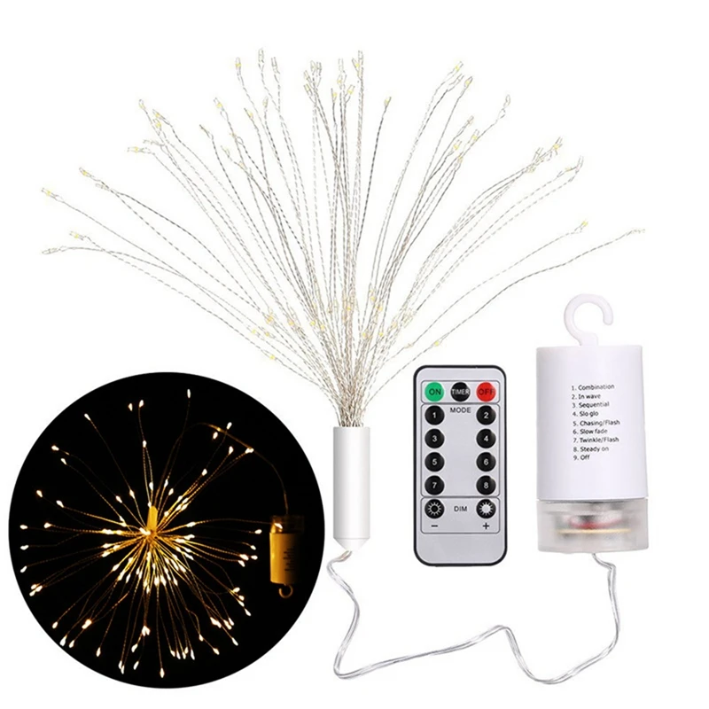 

LED Fairy Lights PC With Remote Control Outdoor For Christmas Camping Canopy Decoration Lights Full Of Stars 20CM