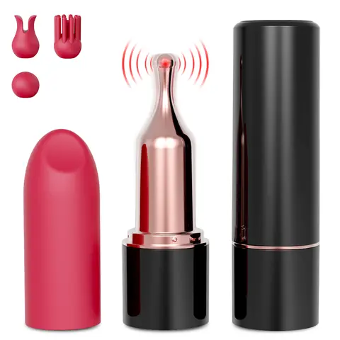Mini Bullet Lipstick Vibrator for Women Nipple Clitoral Stimulation Fast Orgasm Female Adults Masturbation Sex Toys for Women