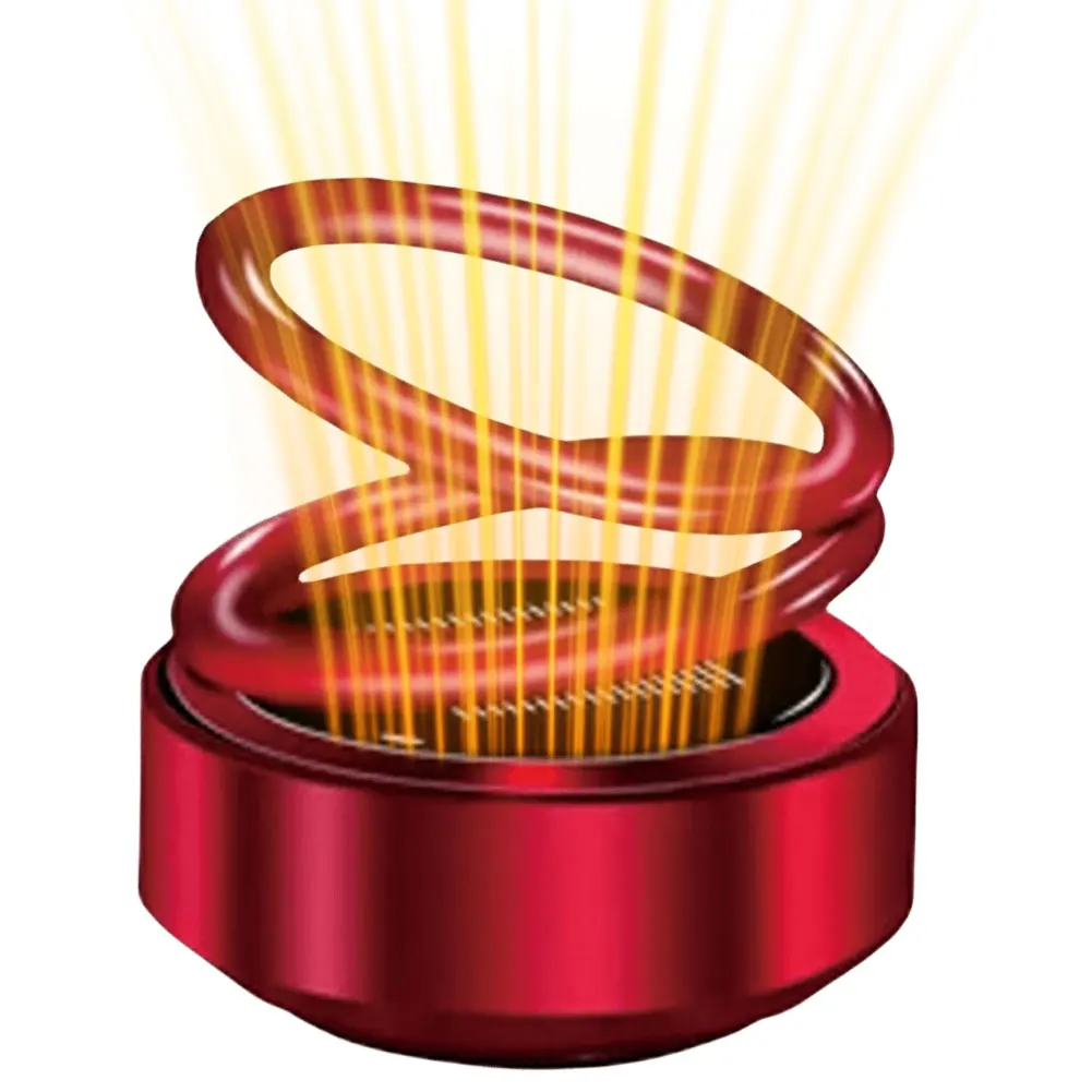 Rotating Double Ring Auto Fragrance Diffuser Portable Air Perfume Cleaners for Car Living Rooms Bathrooms