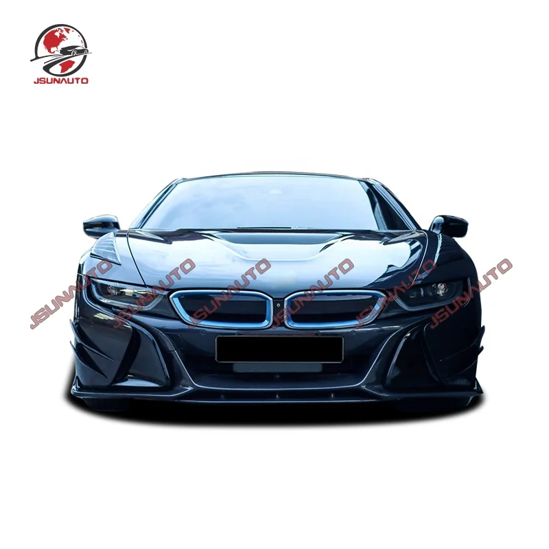 Carbon Fiber Body Kit für BMW-I8 Carbon Front Lip Heck Diffusor Seitens ch weller Spoiler für i8 2014 + Carbon Fiber Parts