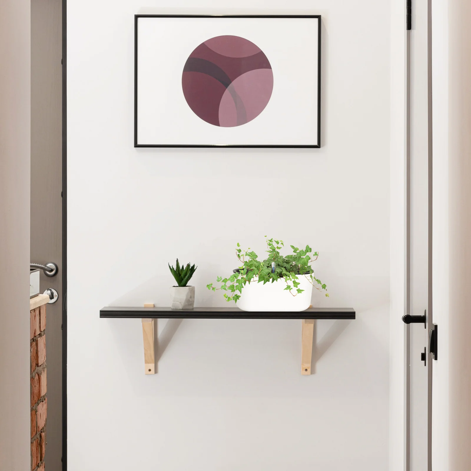 

1Set Self Watering Automatic Flower Pot Durable Planting Container for Indoor Succulents Garden Balcony Decoration