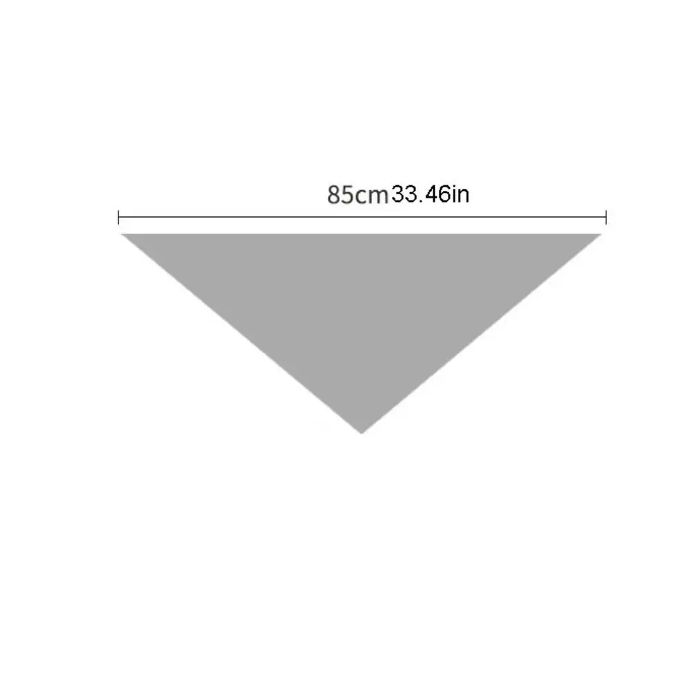 Sweet Solid Color Cross Scarves Triangle Warm False Collar Shawl Neck Wraps Cross Neckerchief Girl