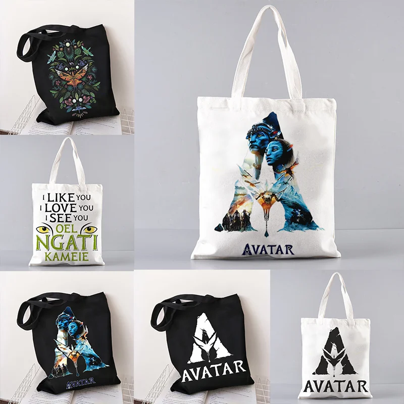 Avatar The Last Airbender Aang Appa Anime Girls Tote Women Elegant Canvas Bag Badass Handbags Shoulder Bags Casual Shopping