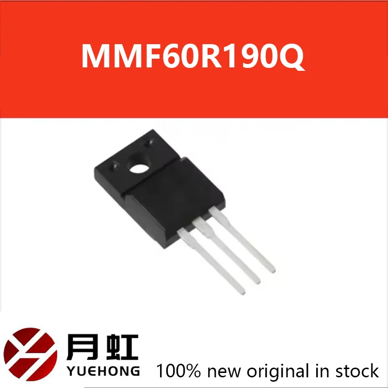 5/10 Uds 60R190Q MMF60R190Q 100% nuevo y Original Trans MOSFET N-CH 600V 20A 3 pines (3 + pestaña) tubo de TO-220F