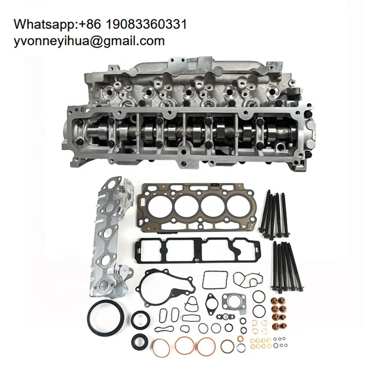 

DV6 8V Diesel Engine Complete Cylinder Head And Gasket AV6Q6C032AA 9676157680 Overhausl Rebuilt Kit For Citroen Peugeot 308 1.6