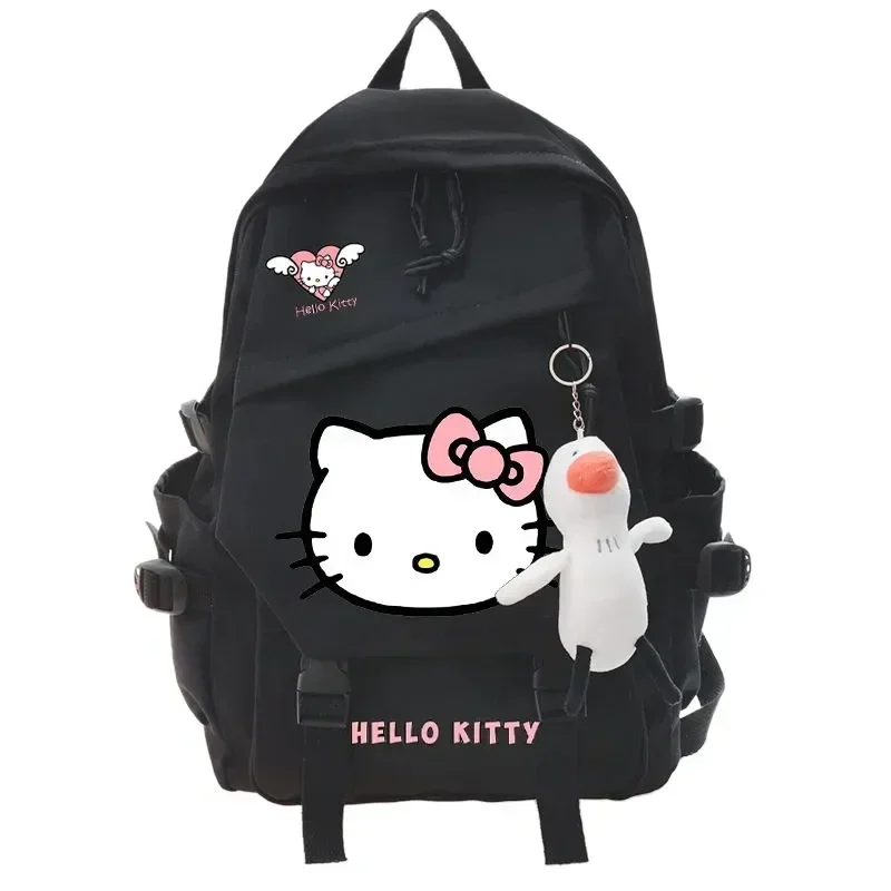 Hallo Kitty große Kapazität Tasche niedlich kawaii Sanrio Student Schult asche Mädchen Junge Cartoon niedlichen Rucksack Anhänger Geschenk Mini Rucksack