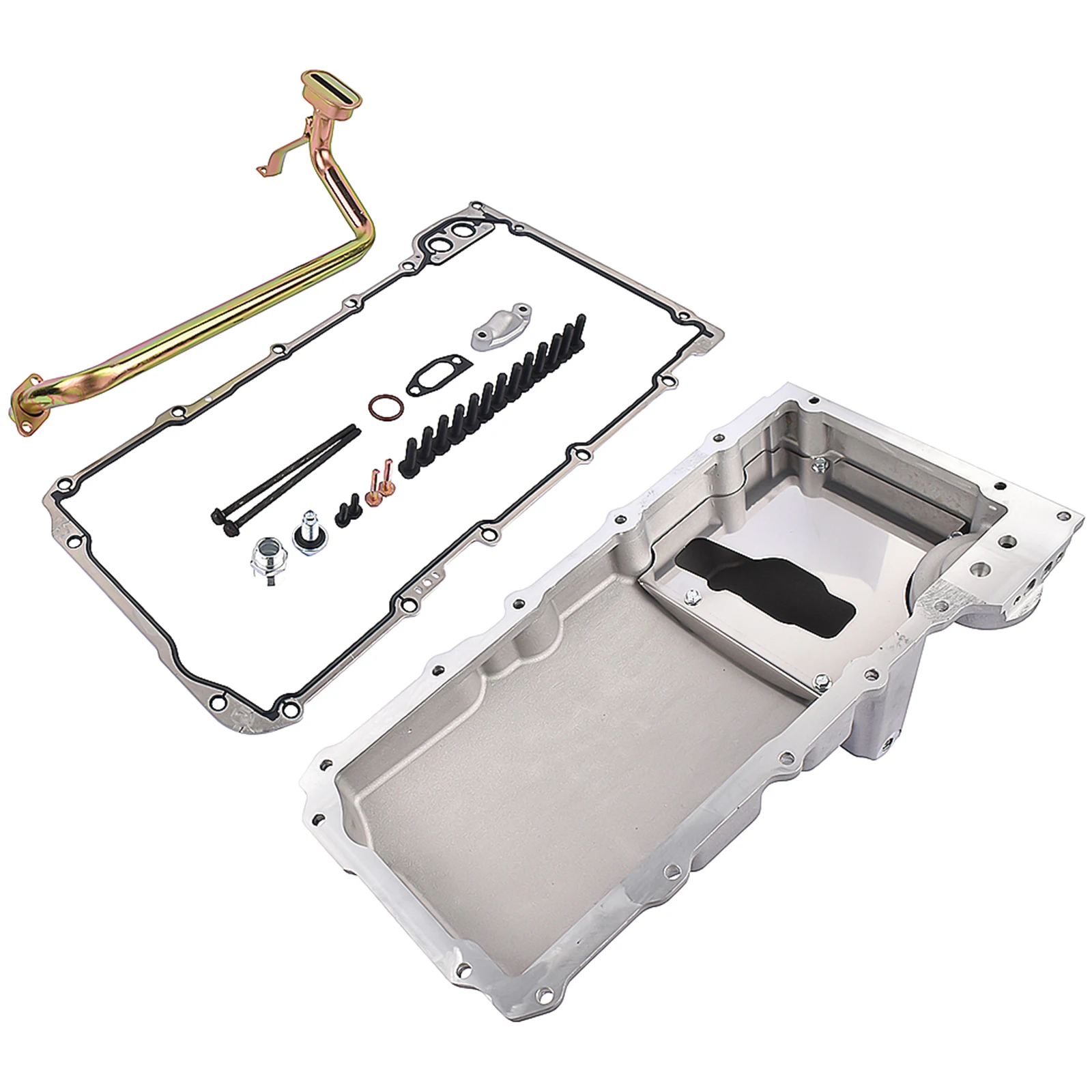 AP02 302-1 LS Swap Retrofit Oil Pan Kit لاستبدال محرك 1955-1987 GM LS1 LS6 LS2 LS3 LS6 LSX 4.8L، 5.3L، 5.7L، 6.0L، 6.2L