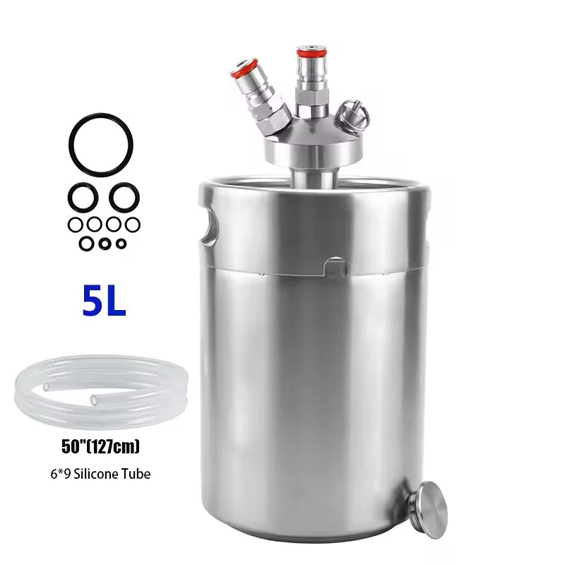 5l-mini-keg-with-ball-lock-spear-carbonating-cap-stainless-steel-304-single-wall-portable-picnic-barrels-homebrew-beer-keg