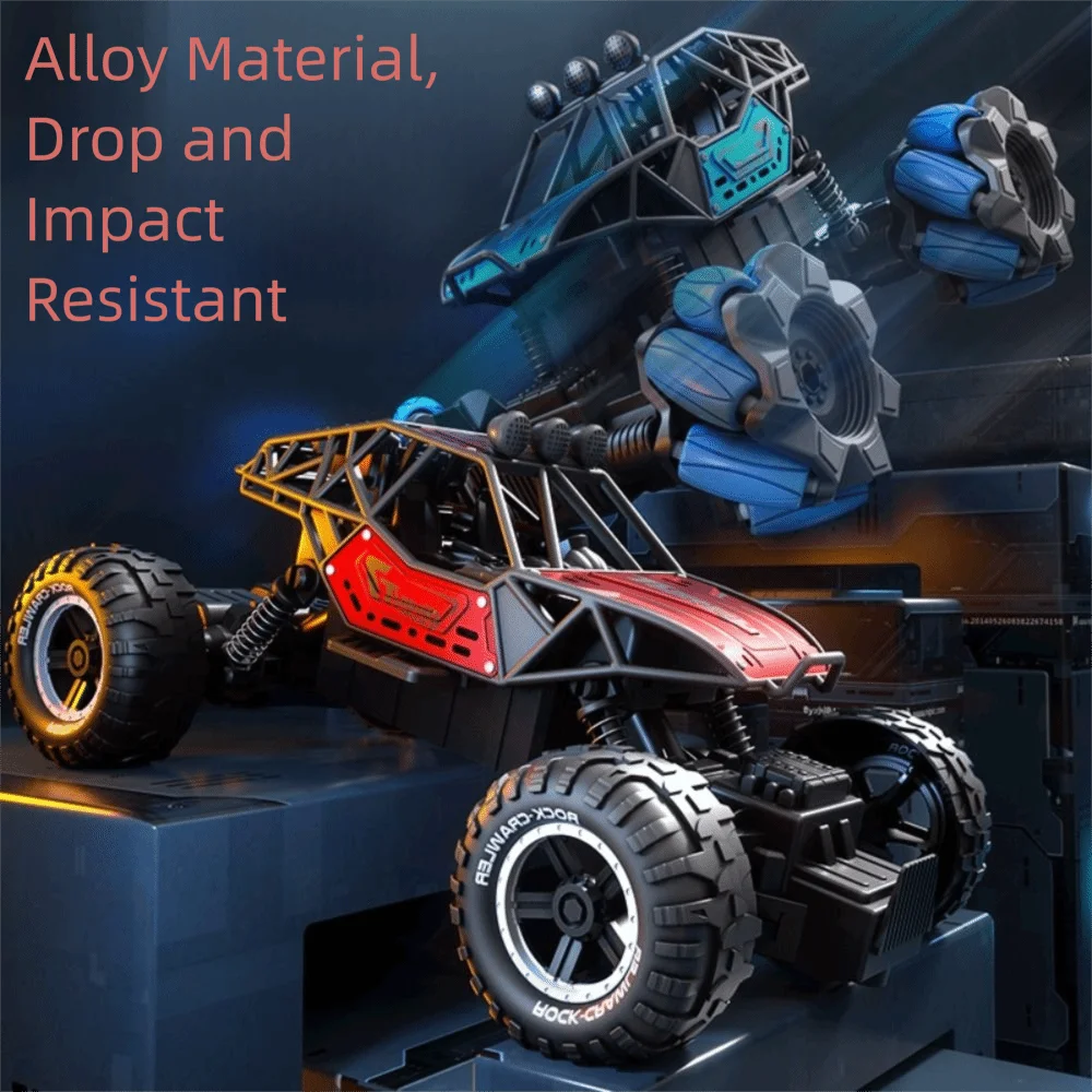 

Creative Plastic RC Drift Car Blue Red Racing Sports Remote Control Racing Car Electric RC Stunt Car Toy Gift