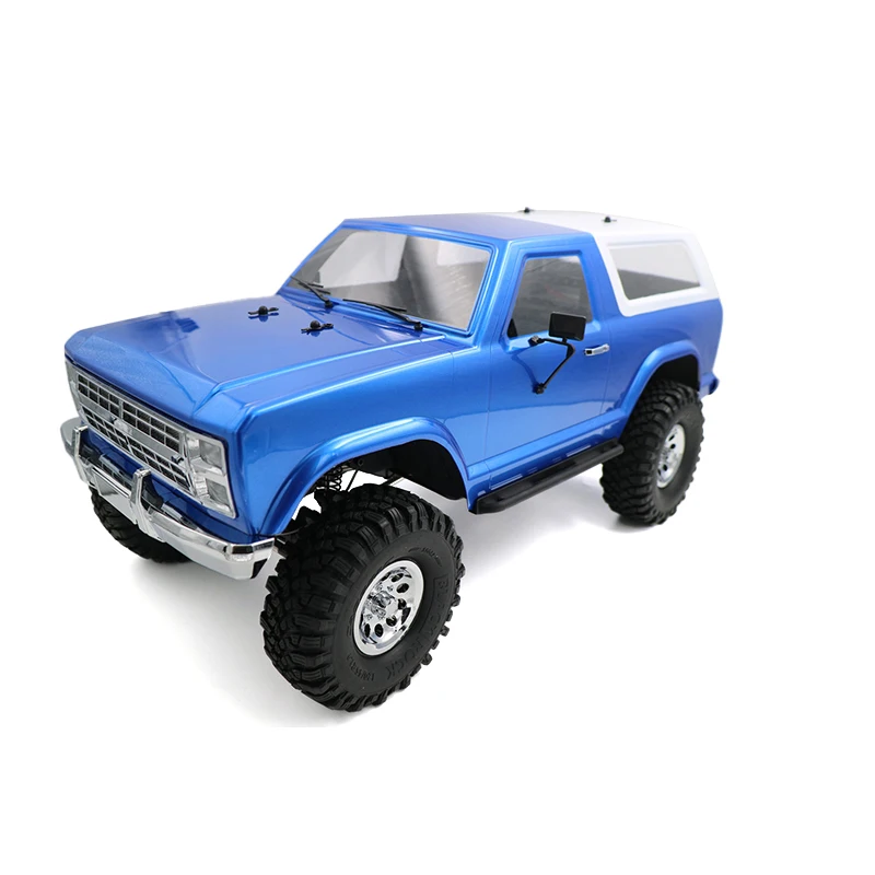 

CROSSRC 1/10 RC 4x4 Crawler Car EMO AT4 Painted Motor Servo 60A ESC 2.4G Lights Remote Controlled Outdoors Toys Model TH19218