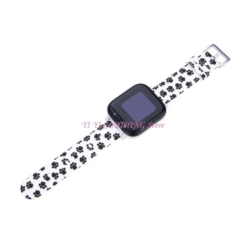 N5KF Child Watches Kid Watch Silicone Wristband Adjustable Pin Buckle Replacement