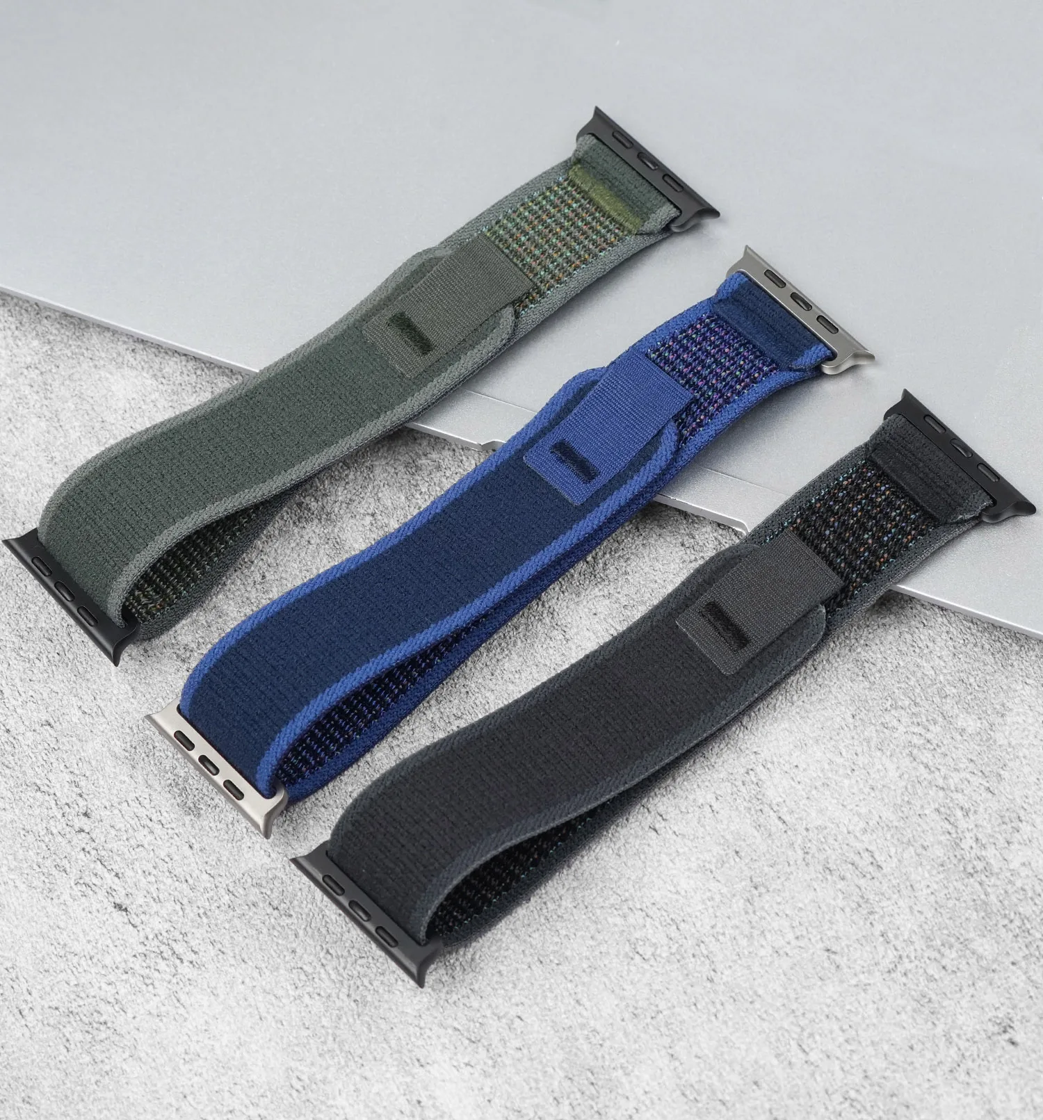 درب حلقة حزام ل أبل أشرطة ساعات يد 11 42/46 مللي متر 44 مللي متر 40 مللي متر 41 مللي متر 45 مللي متر الرياضة سوار iWatch سلسلة 9 8 7 5 Se3 10 الترا 3 2 49 مللي متر #5