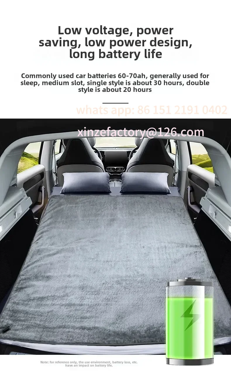 Coperta personalizzabile 12V Piastra elettrica a 9 livelli Ginocchiera Copertura da ufficio Gamba RV Accendisigari DC Tappetino termico da campeggio