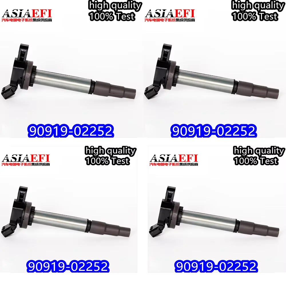 

4pcs high quality Ignition Coil OEM 90919-02252 For Toyota Corolla Matrix Prius RAV4 Prius Scion xD 9091902252