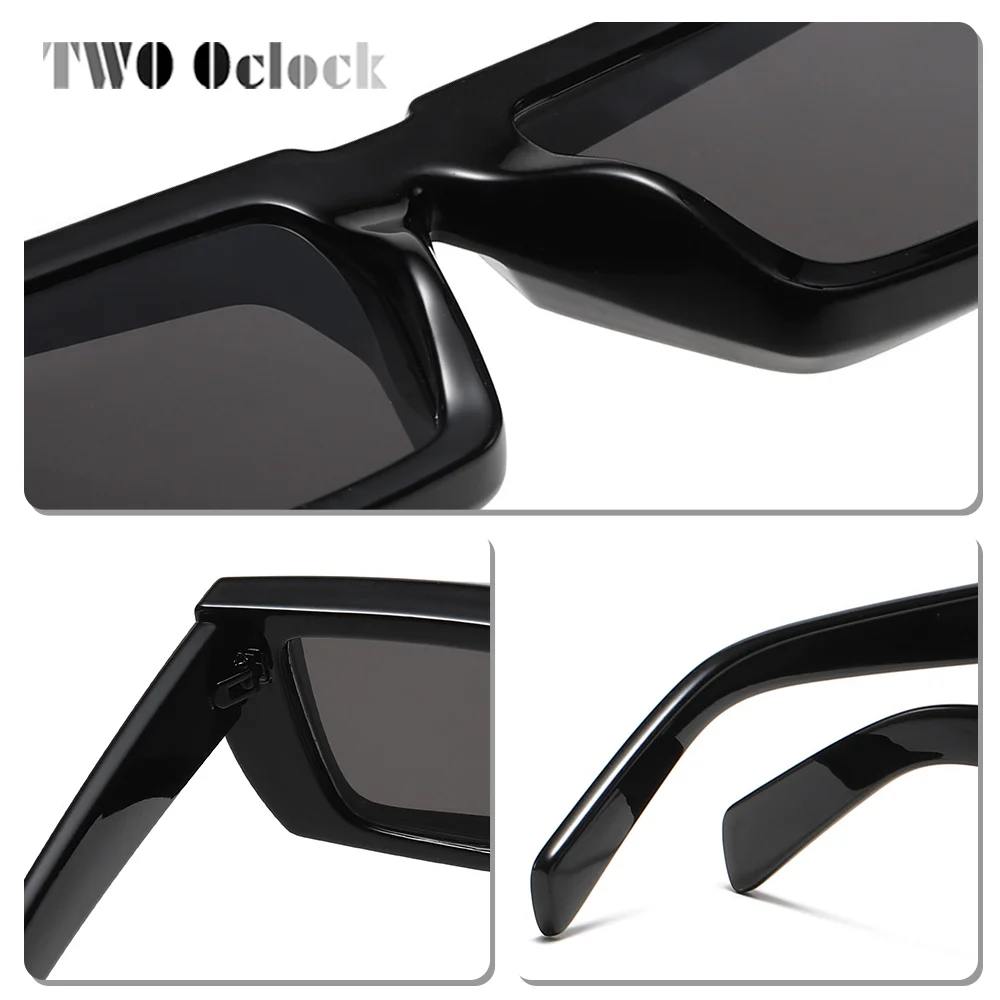 2025 y2k Fashion Designer Sunglasses Women Mens Rectangle UV400 Sun Glasses Male Retro Luxury Brand Small White Shades Ladies