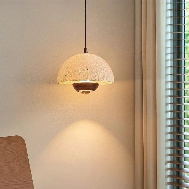 Xuan Paper Chandelier Full Spectrum Flicker Free Ceiling Lamp Retro Living Room Bedroom Pendant Light High Color Rendering Lamps