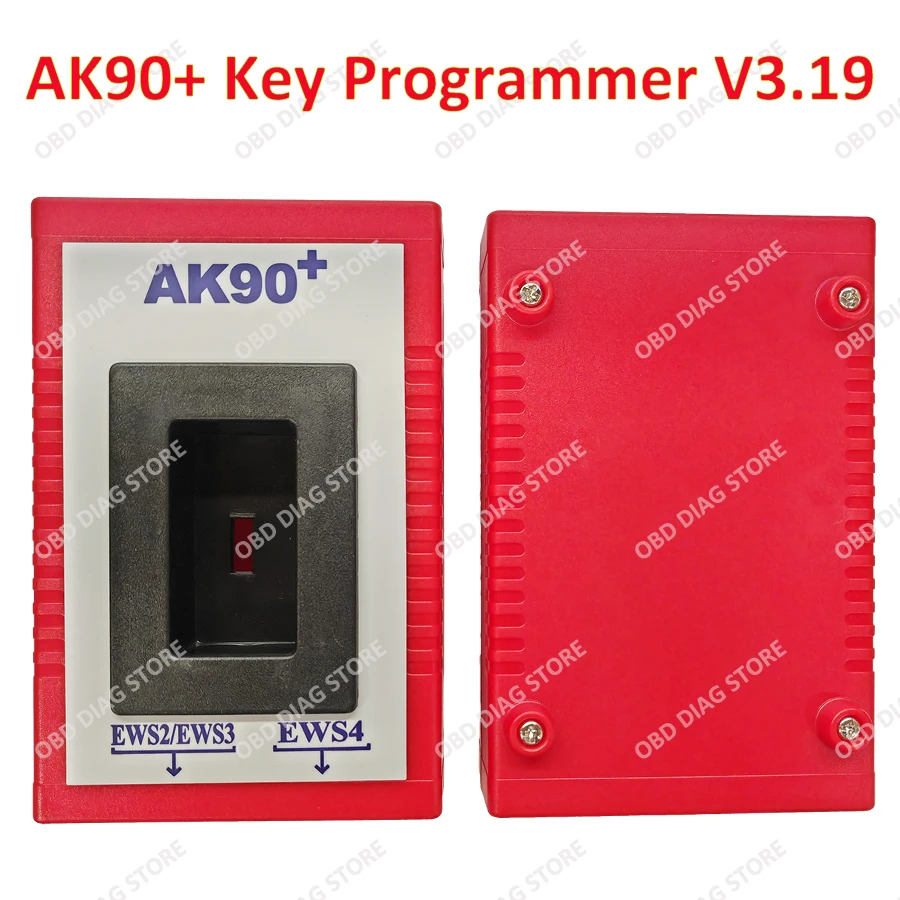 AK90+ Key Programmer V3.19 For All EWS AK90 Plus Key Code Reader KEY-PROG Car Programming Tool High Speed Read&Write Key