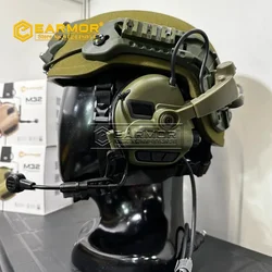 EARMOR Mark3 MilPro Tactical Headset – Enhance Your Communication on RAC Rails with Electronic Noise Reduction