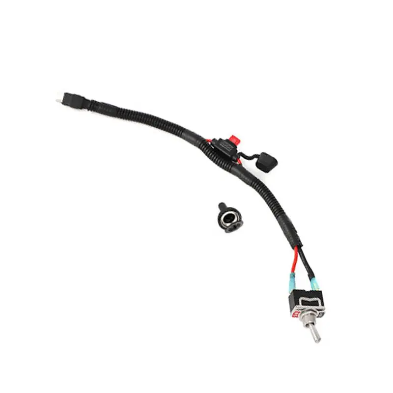 

Universal Automotive Switched Fuse Holder Fit for Mini Fuse with Wire 10A 15A New