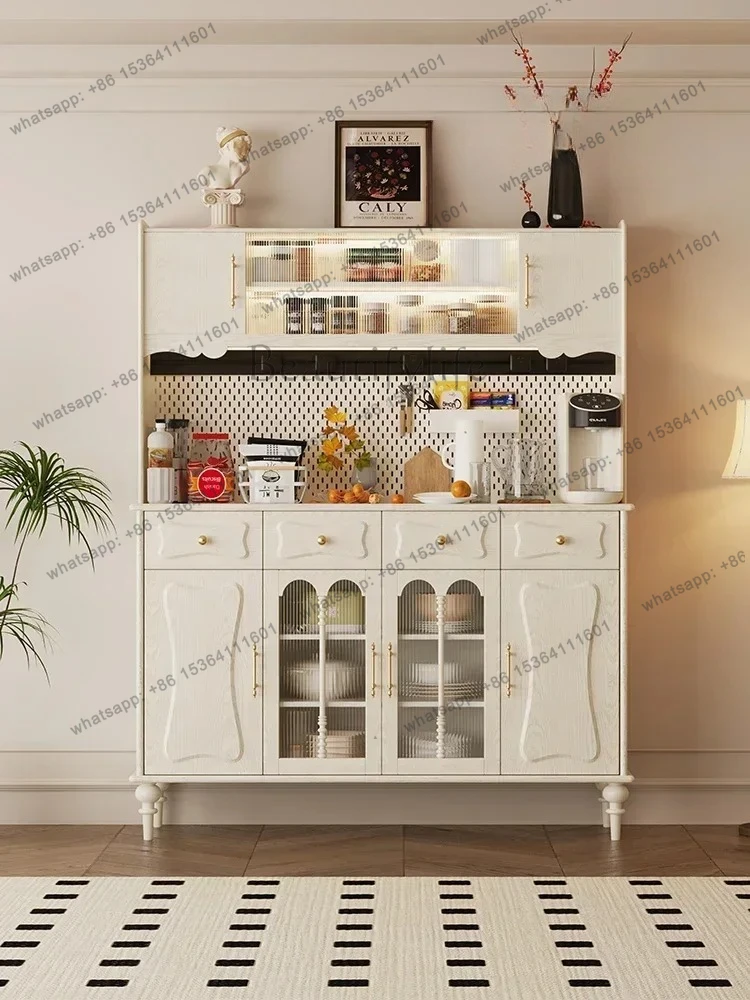 

American antique sideboard household solid wood simple locker