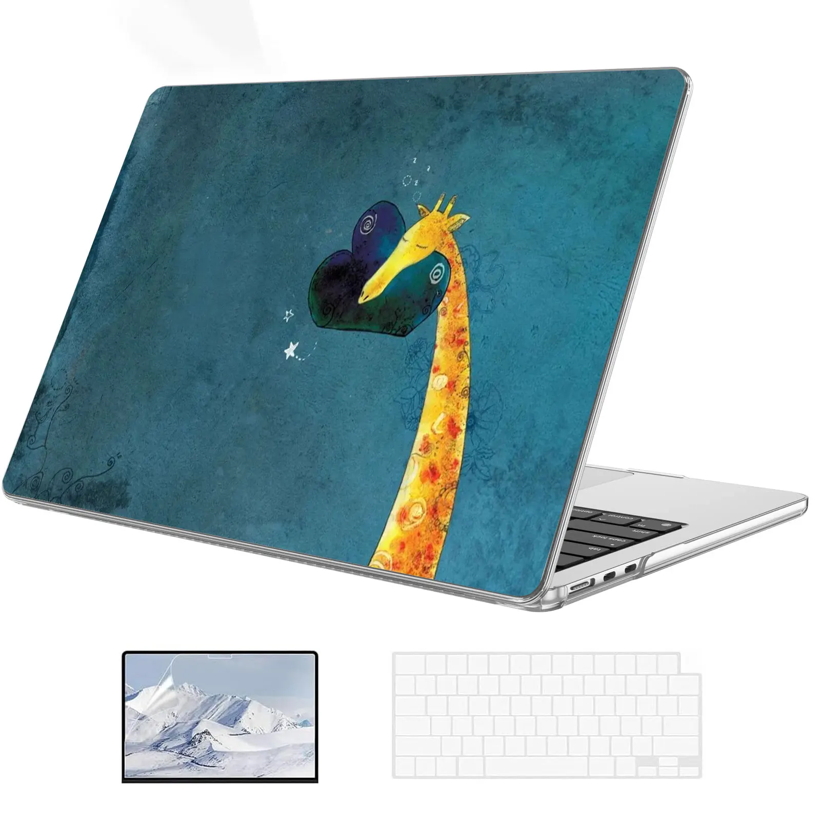 Pour Macbook Air 13 éTui Pour Accessoires D'ordinateur Portable Macbook Air M1 M2 M3 M42023 Air 15 Funda Macbook Pro 13 éTui 2024 Pro 14 16 Couverture