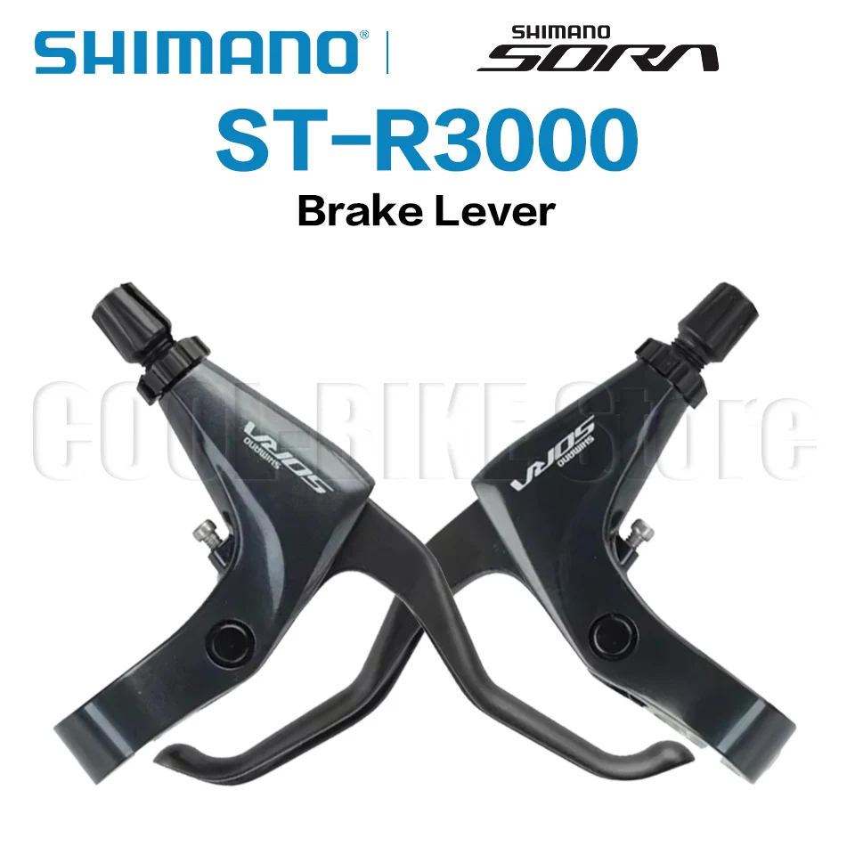 Shimano SORA BL-R3000 Brake Lever R3000 Flat Bar Road Bike Brake Levers Set, SL-3500 upgraded Left Right Side Brand New