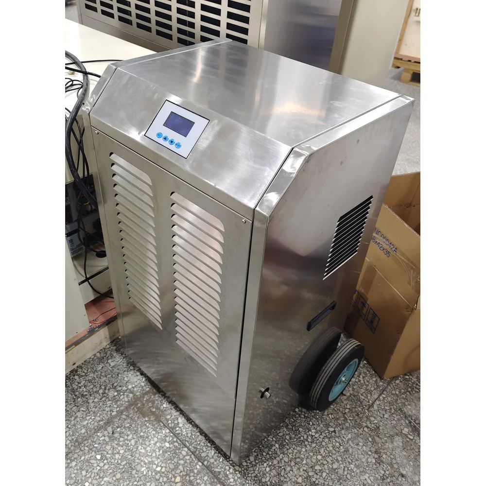 

158L/D Stainless Steel Greenhouse Portable Industrial Dehumidifier Air Moisture Remove Dryer for Swimming Pool