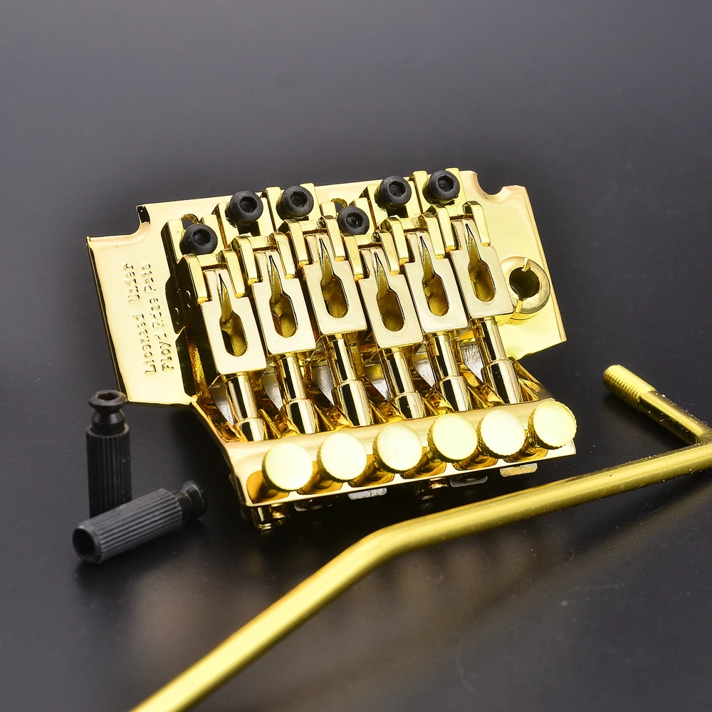 6Strings Gold Dilapidated inventory Guitar Tremolo System Bridge