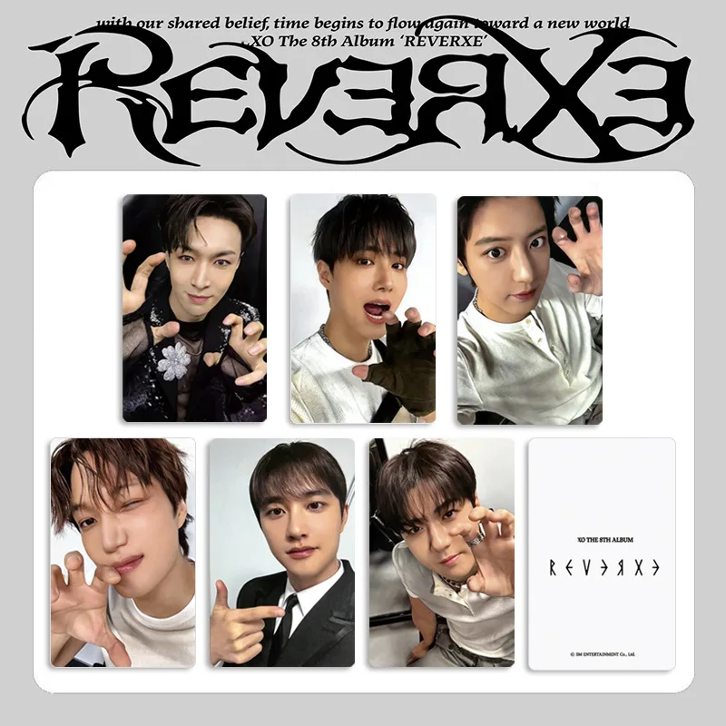 

Kpop boy band Stray Kids' avatar card, EXO's "REVERSE" showcase album card, SEHUN, KAI, SUHO, LAY photo cards, holiday gifts.