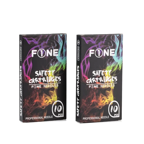 Imagen 2 del producto Cartucho de aguja para tatuaje RL, sombreador de tinta Magnum, suministro de tatuaje compatible con la máquina de cartuchos, aguja para tatuar, 20 uds.