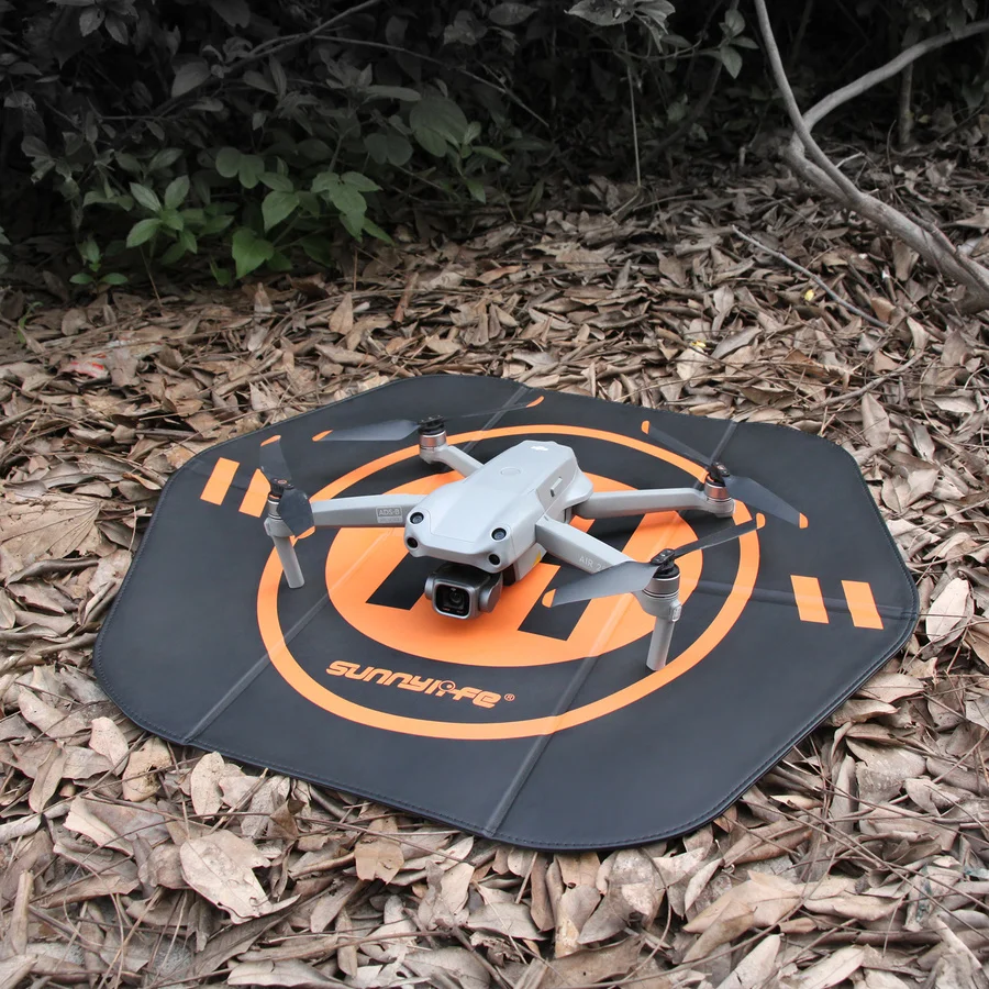 Phi Tiêu Bãi Đổ Bộ Đa Năng 20Inch (50Cm) nhanh Gấp Quadcopter Đổ Bộ Thảm Lót Cho RC Lái DJI Mavic Air 2/Mini 2 Phụ Kiện
