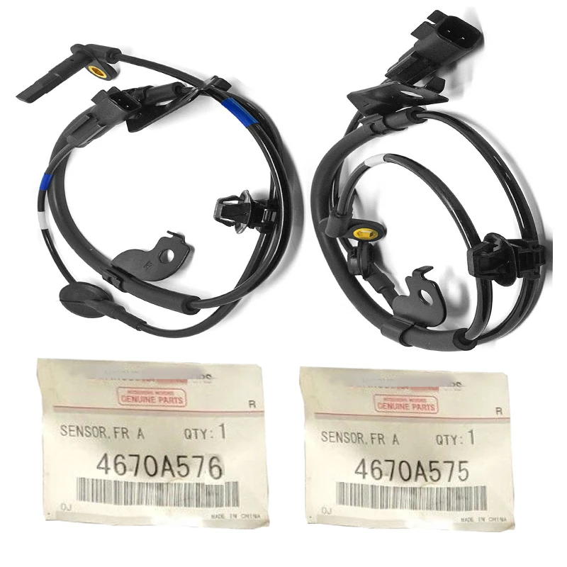 

2 Pieces New Front L&R ABS Wheel Speed Sensor For 2008-2010 Mitsubish-i Lance-r 2.0L 2.4L