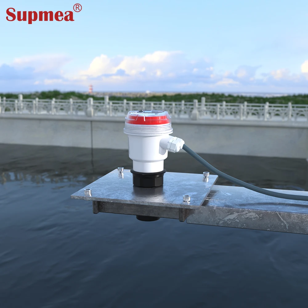 

Digital Smart Water Tank Level Transmitter 4-20Ma Water Level Measurement Ultrasonic Water Level Meter