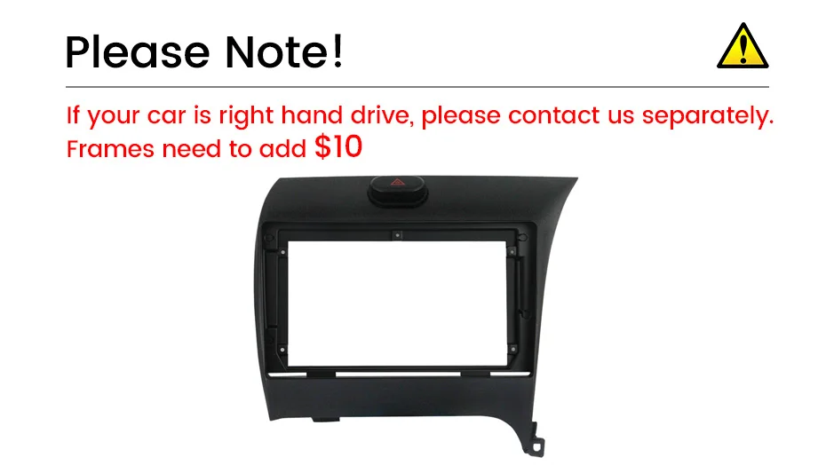 車用ラジオフレーム KIA MORNING PICANTO 2011-2017 ダッシュマウントキット 9インチ カーラジオ 車用インダッシュフレーム KIA Forte Coupe Cerato 2009-2012 9インチ 2 Din フェイシア カース