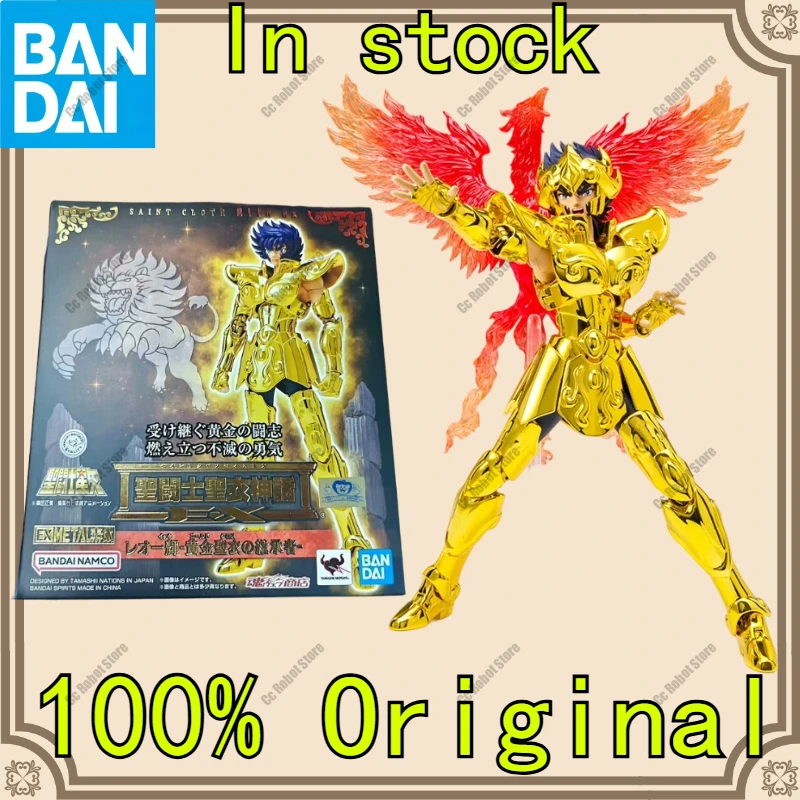 

[In Stock] Hot-Selling Toy BANDAI Saint Seiya Myth Cloth EX Leo Ikki - Golden Cloth Heir - PVC 17.5cm Anime Figure