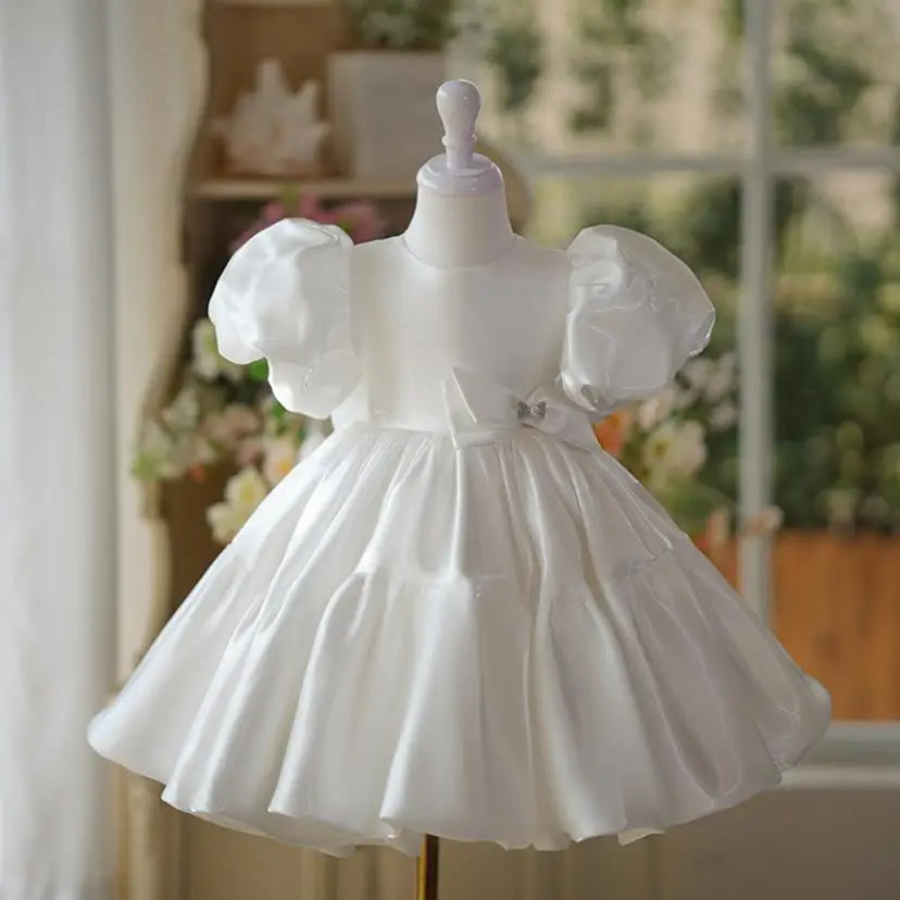 

New Children's Wedding Birthday Party Evening Gown Flower Girl Dresses Vestidos Para Niñas Ropa Para Niña A3950