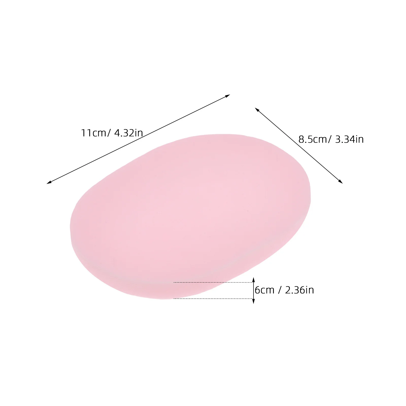 5 pcs Facial Natural Makeup Puff Cleansing Facial Sponge Tool for All Makeup Puff Types Removing