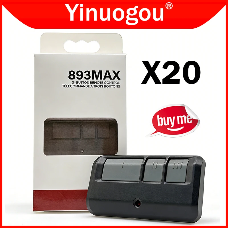 

893MAX 890MAX Пульт дистанционного управления гаражом Security+ 2.0 С зажимом для привода гаражных ворот 895MAX 891LM 893LM 893-LMK 951EV 952EV 953EV