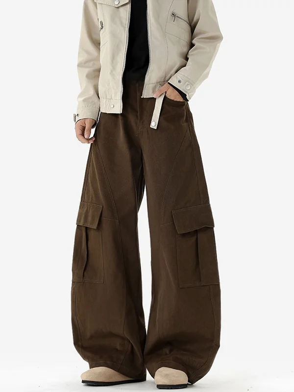 

Мужские повседневные брюки из чистого хлопка, прямого кроя, для подростков и молодых людей, модный бренд, осенняя коллекция...