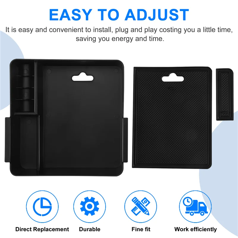 

Car Armrest Center Console Glove Storage Box Tray Organizer For Mitsubishi Pajero Sport 207-2018-A97E