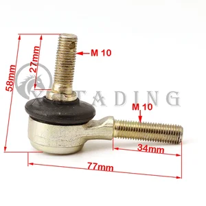 Con-Rod End Ball-Gelenk für ATV, Quad Dirt Bike, Go Kart, M10-M10, 50cc, 70cc, 90cc, 110cc, 125cc, 150cc, 200cc, 250cc, 300cc, 10 Hauptverkäufe Go Kart -Teile - №10
