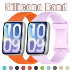 Official 1:1 Silicone Straps for Xiaomi Miband 10/9/8 pro smart watch accessories correa bracelet Replacement Redmi watch 4 5 6